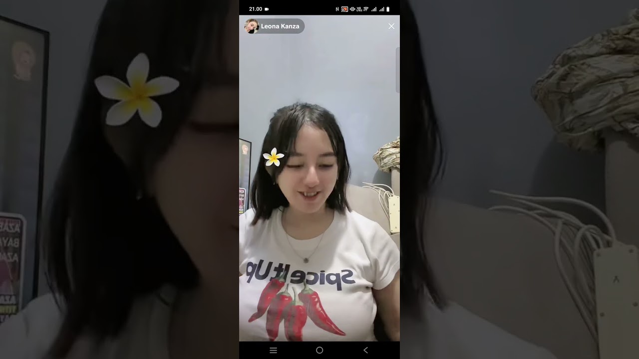 Live leona kanza hot tahu bulat
