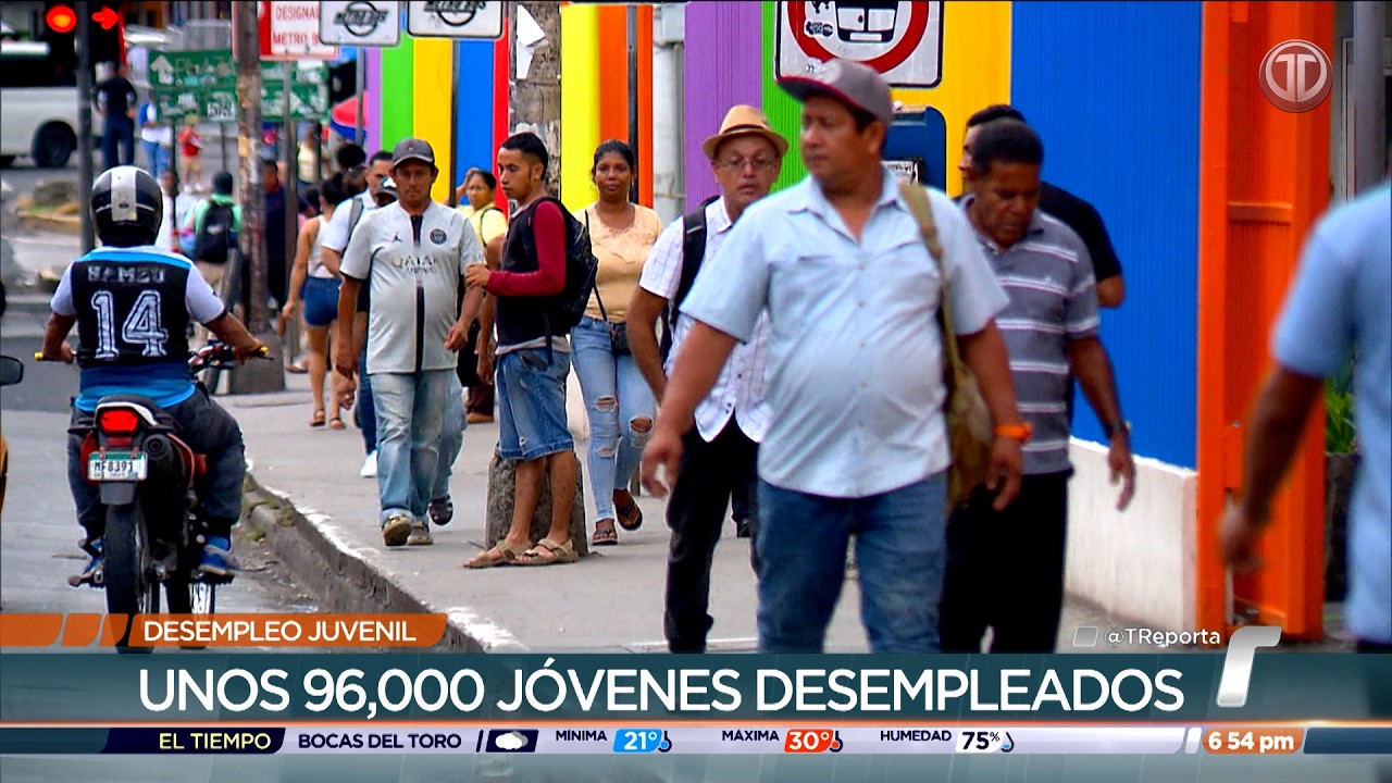Unos 96 mil jóvenes están desempleados en Panamá