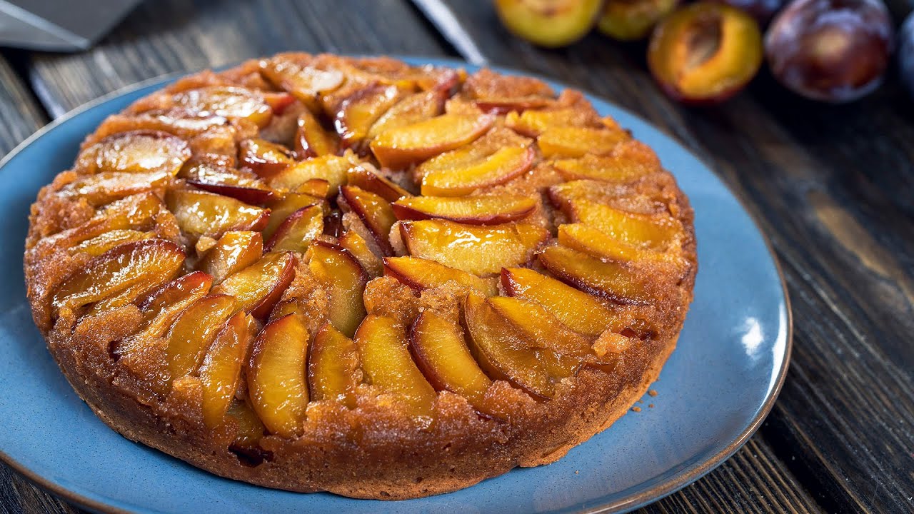Plum Upside Down Cake