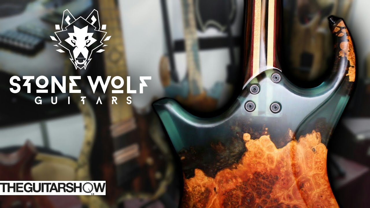 The Best Looking Guitar EVER? Stone Wolf Guitars @ The Guitar Show 2018