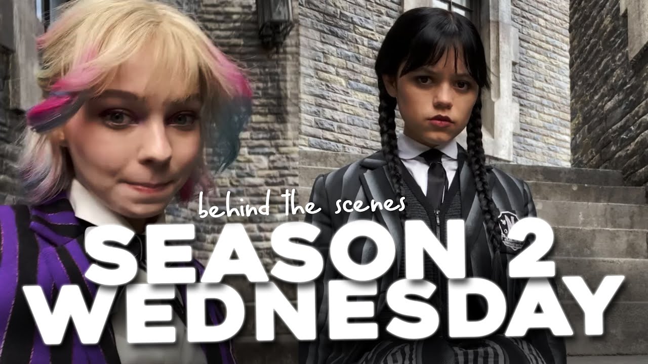 Behind the Scenes of Season 2 of Wednesday Addams