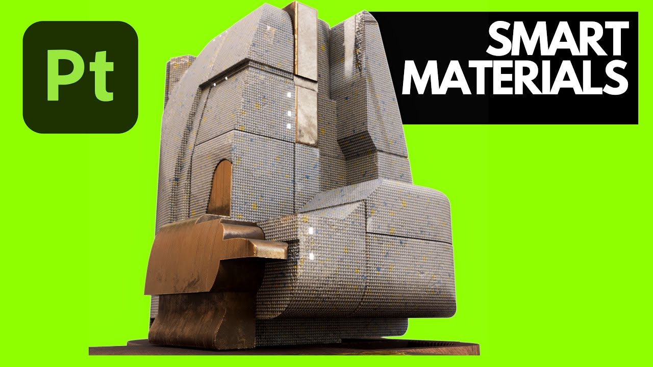 How To Make and Edit Smart Materials In Substance Painter