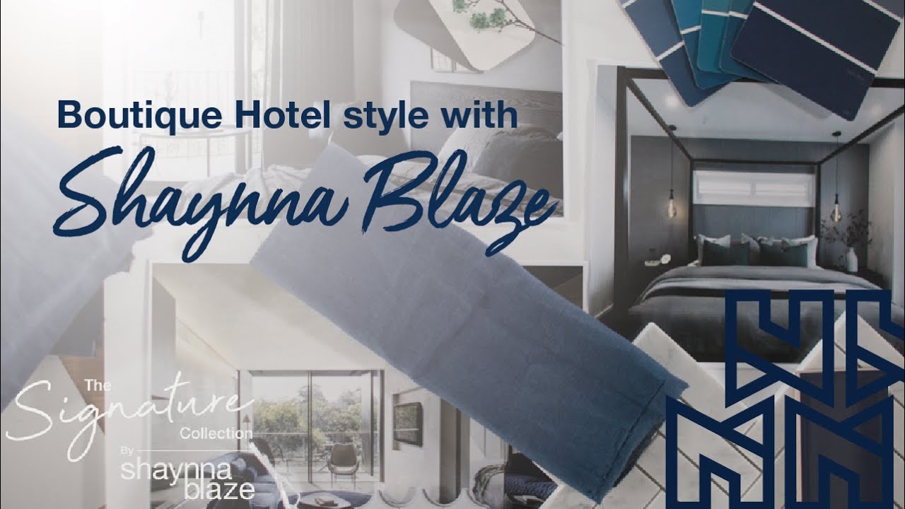 Boutique Hotel | Shaynna Blaze's ideas to evoke Boutique Hotel theme in your home