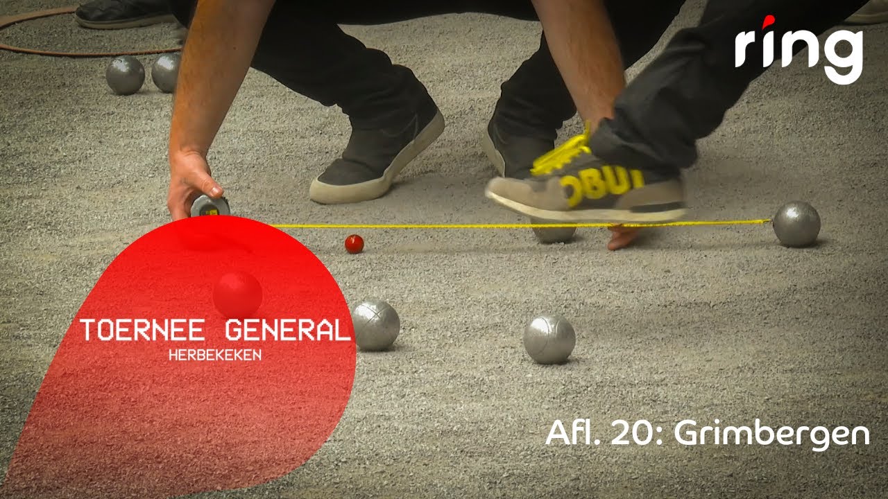 TOERNEE GENERAL HERBEKEKEN Afl.20: Petanqueclub Singel - Grimbergen
