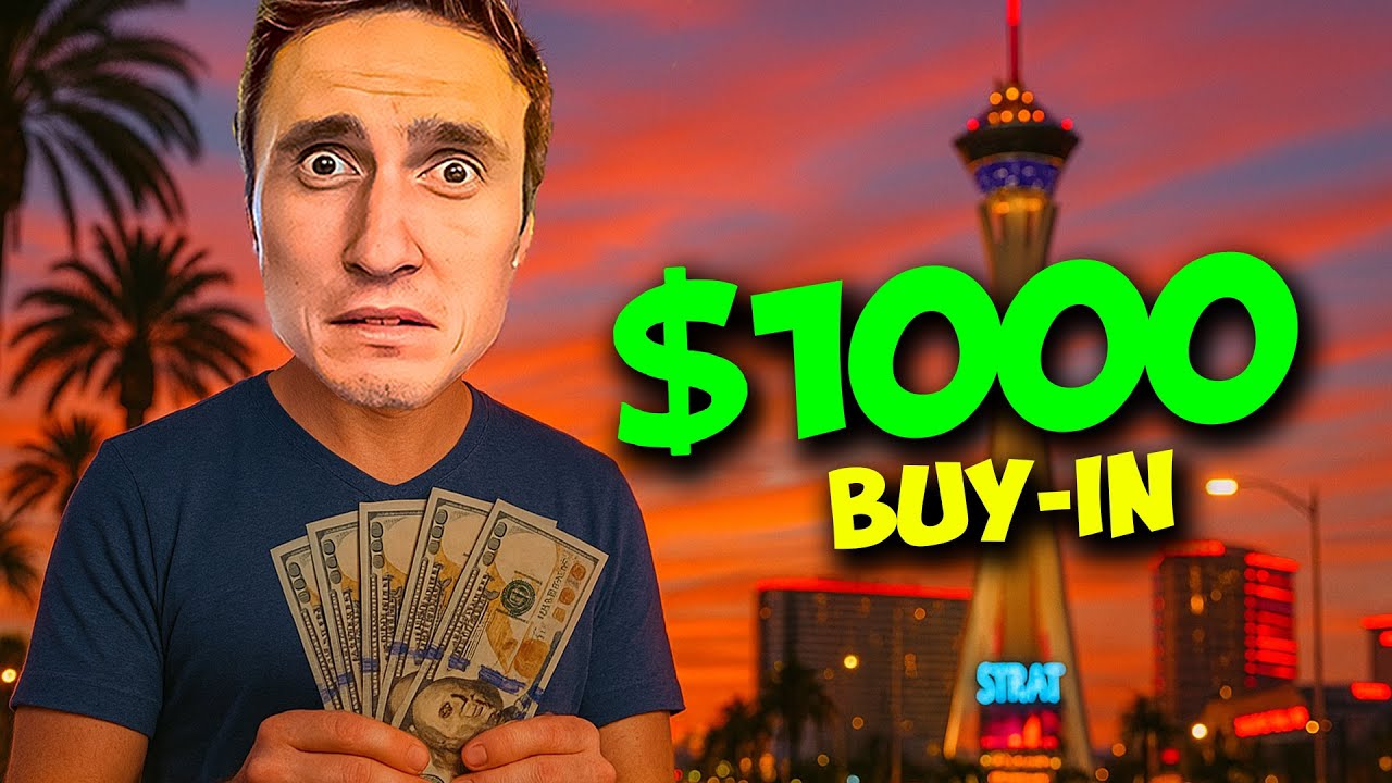 I gambled $1000 at the Strat in Las Vegas! (Craps + Blackjack)