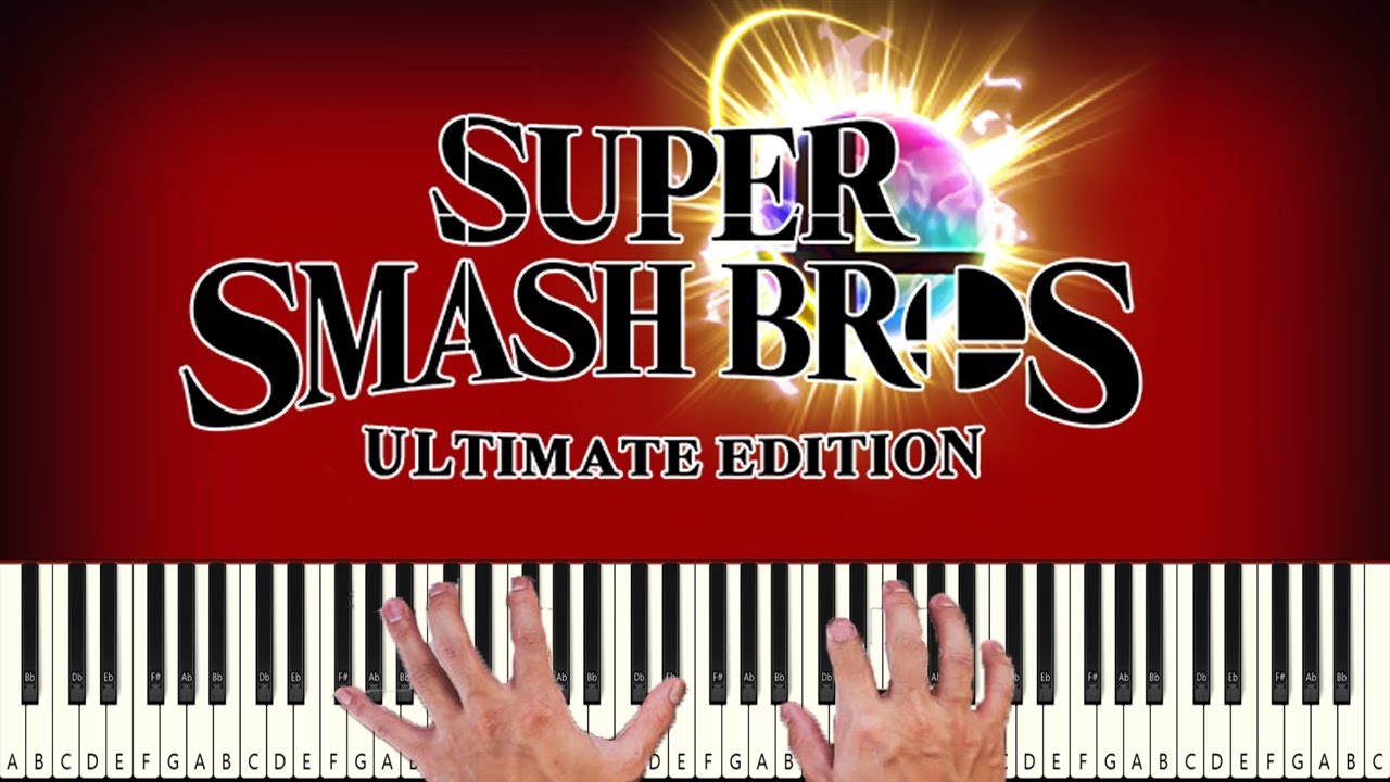 Super Smash Bros Ultimate - Lifelight - PIANO TUTORIAL