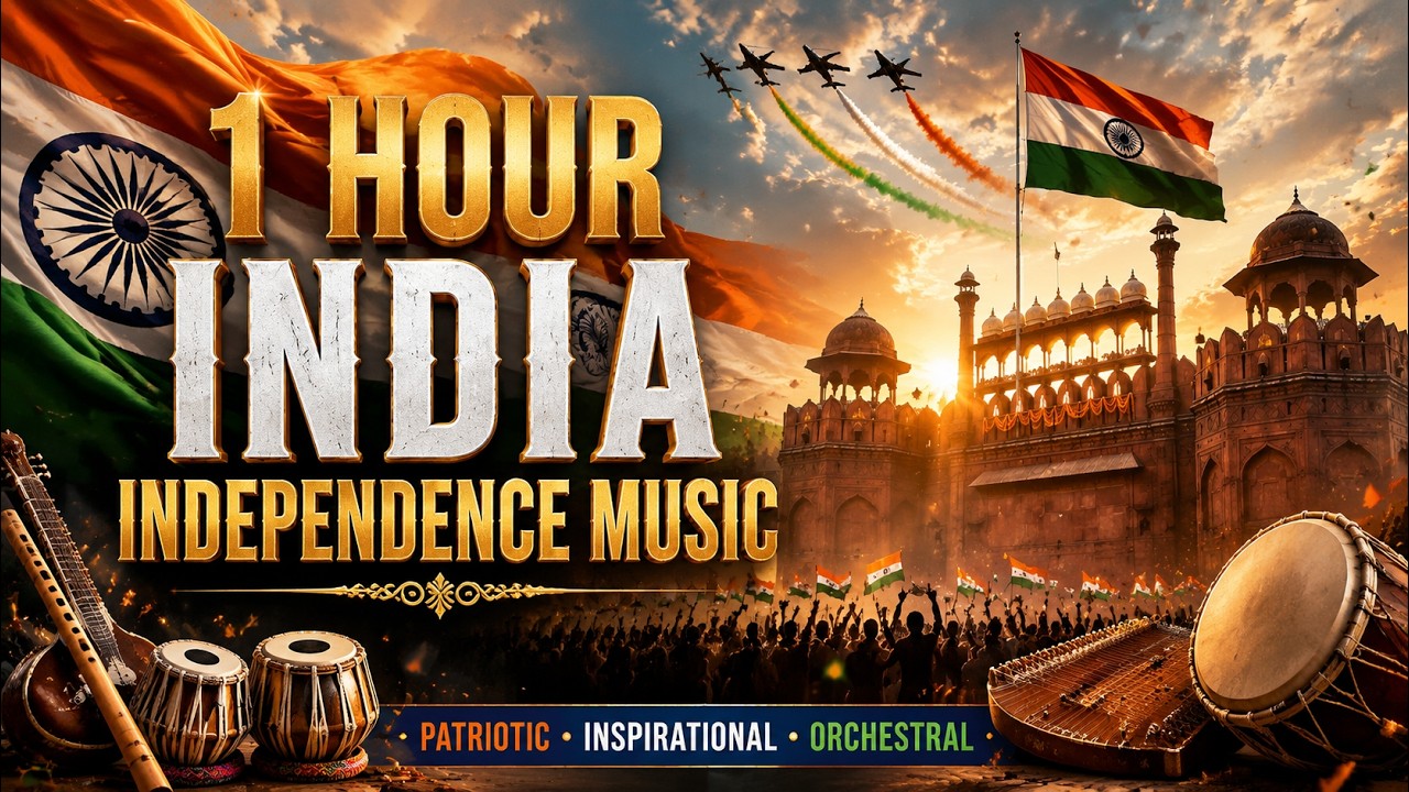 1 Hour India Independence Day Music 2026 | Patriotic Indian Instrumental | 15 August