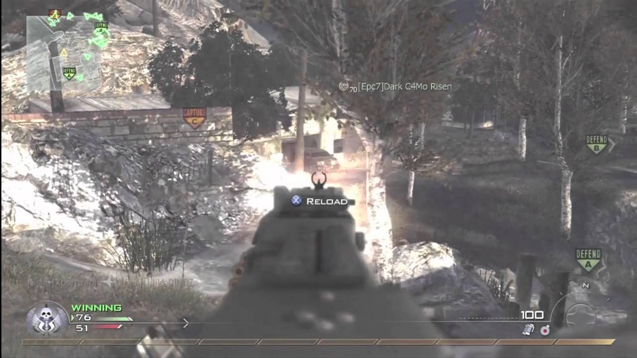 Modern Warfare 2 - Heavy Gunner CHALLENGE (Call of Duty MW2)