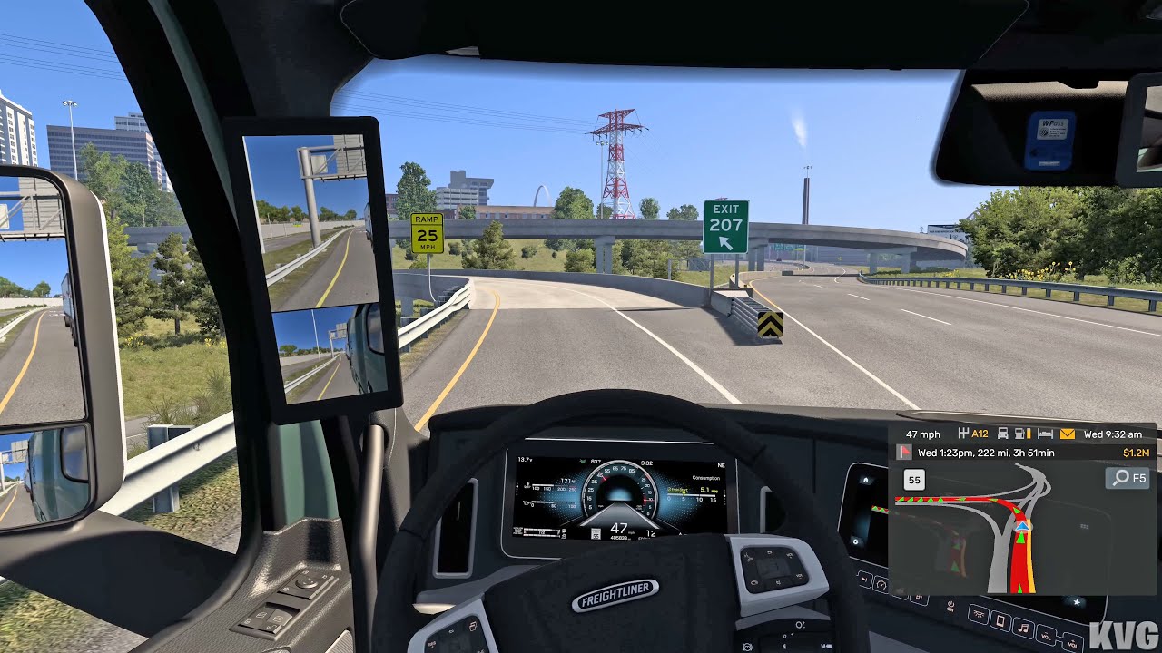 American Truck Simulator - Missouri Gameplay (PC UHD) [4K60FPS]