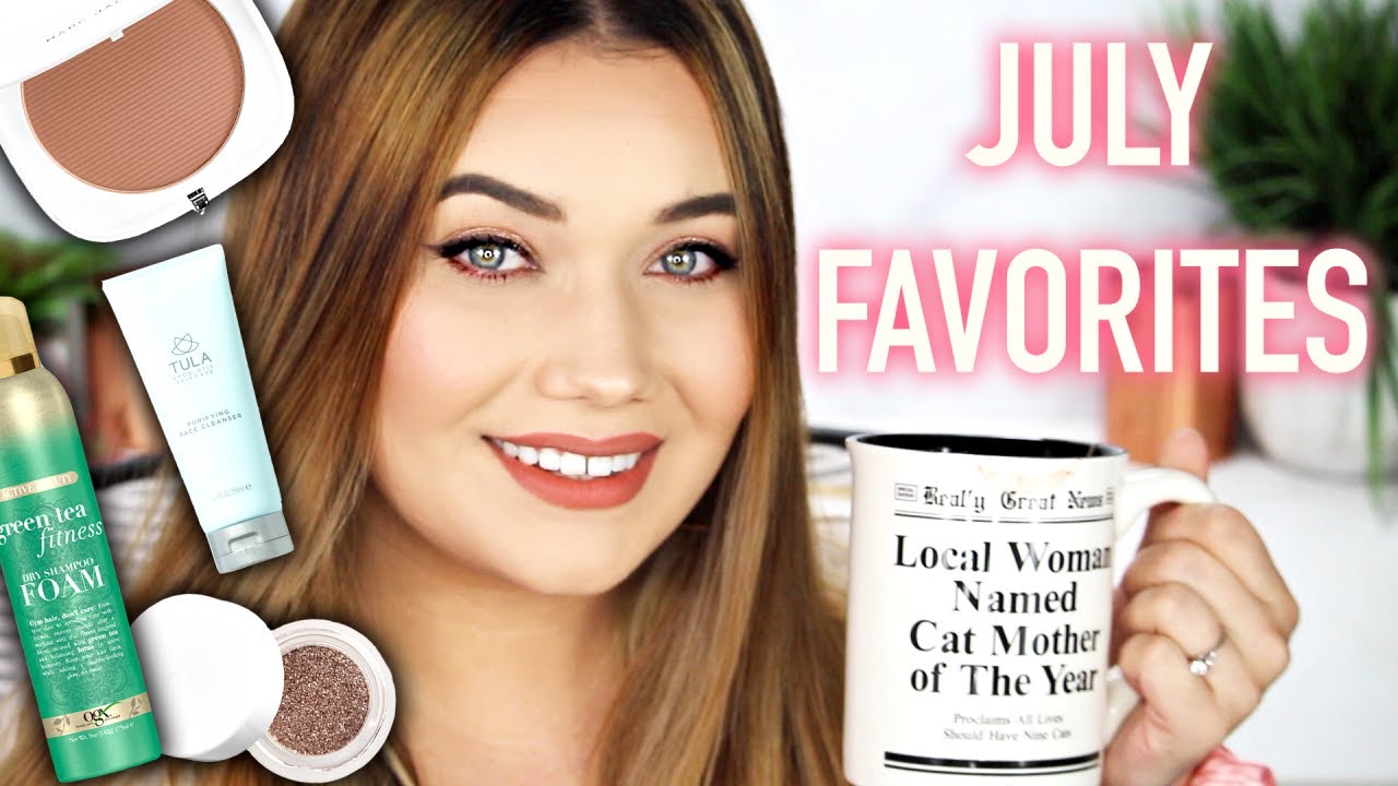 My July Favorites! Makeup Hair Skincare ETC!