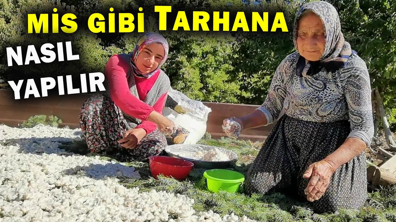 MEŞHUR ADANA TARHANASI NASIL YAPILIR? ŞİFA DEPOSU TARHANA-GELENEKSEL TARHANA TARİFİ