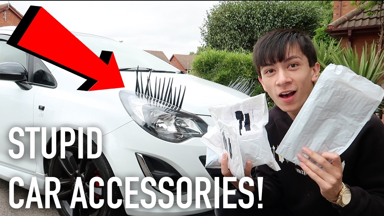 BUYING *WEIRD* CAR ACCESSORIES!?!