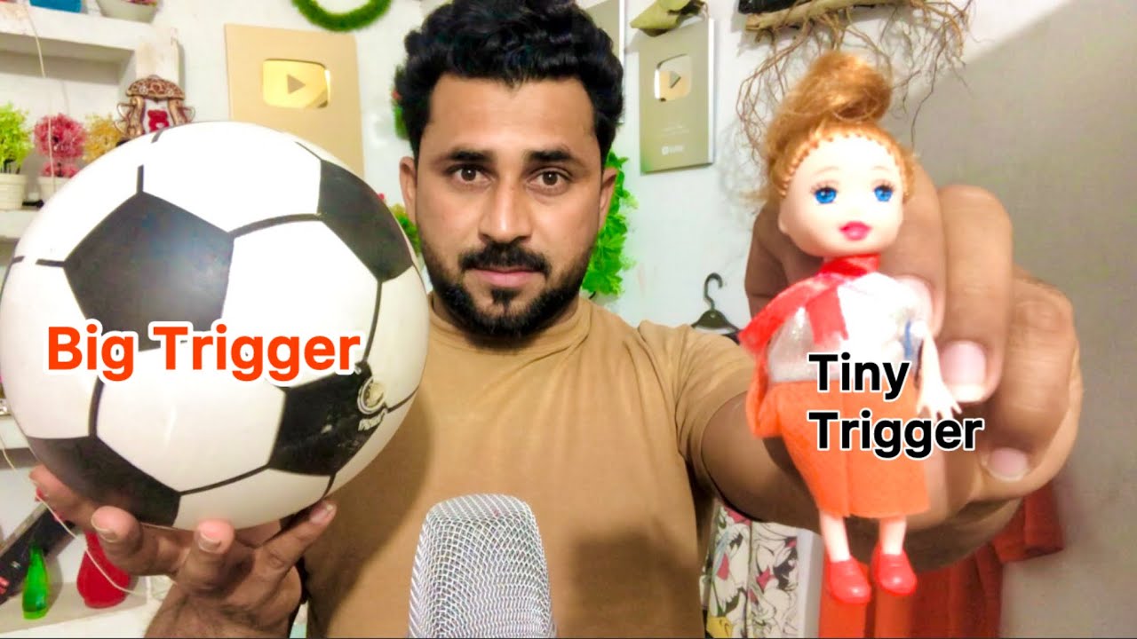 My New Idea Big Trigger VS Tiny Trigger [ASMR] 