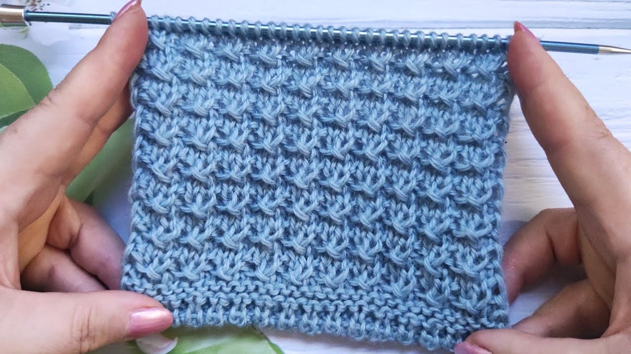 Fancy Knit Stitch | Fantasiemuster stricken | Punto fantasia ai ferri | Punto fantas&iacute;a a dos agujas