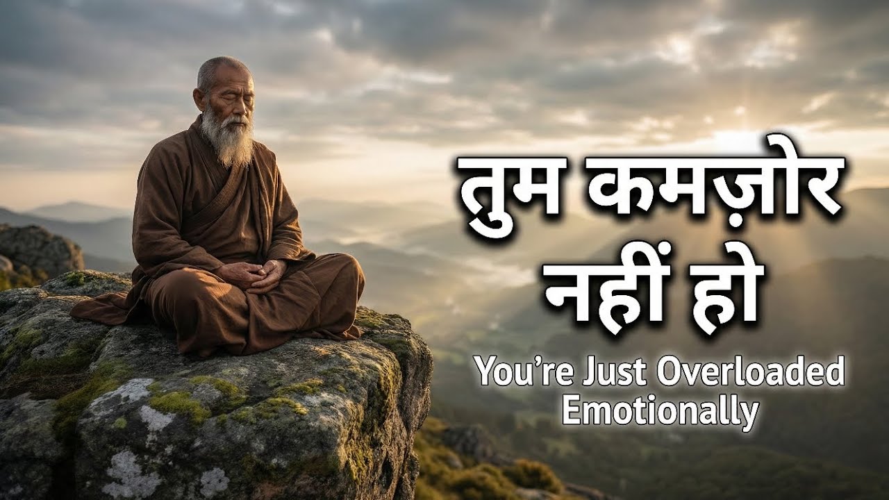 तुम कमज़ोर नहीं हो | You’re Just Overloaded Emotionally #HindiMotivation #MentalPeace