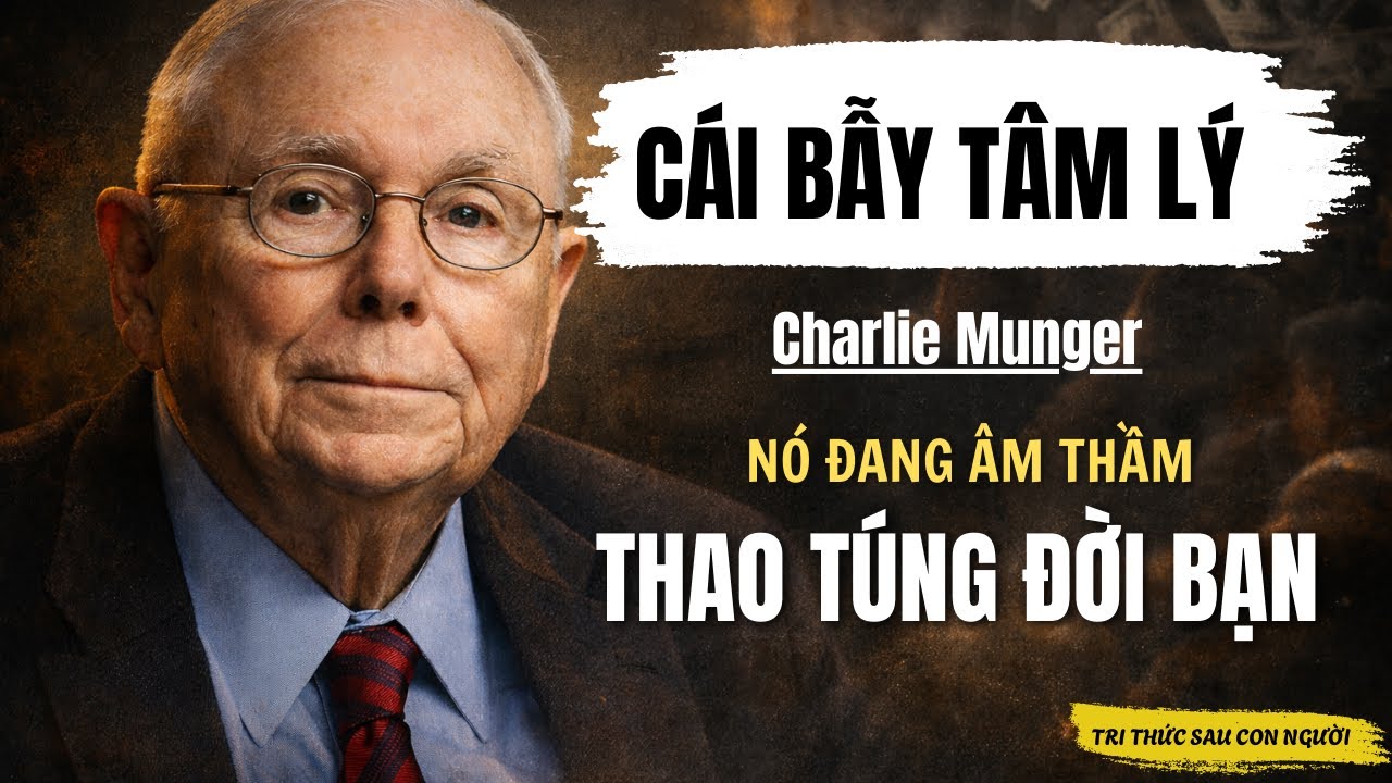 25 Sai Lầm Tâm Lý Âm Thầm Điều Khiển Đời Sống Con Người | Charlie Munger
