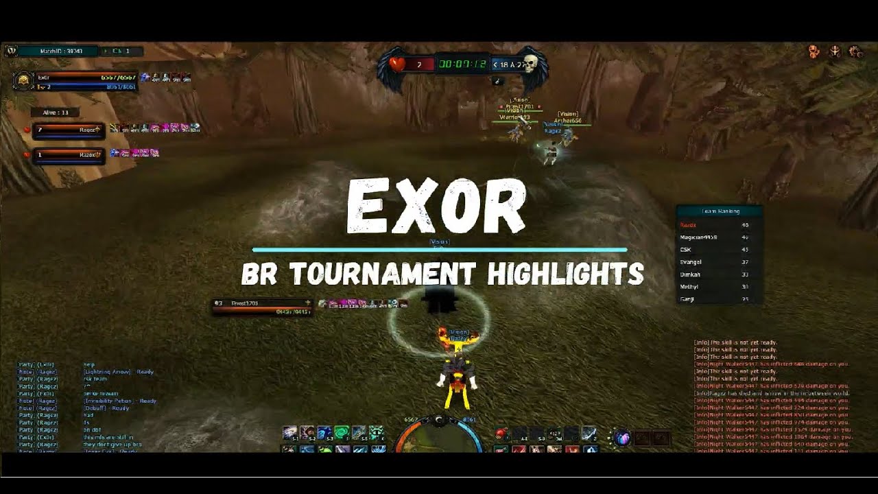 Battle Royale Tournament Highlights | 4Story 4Vision | Ex0r