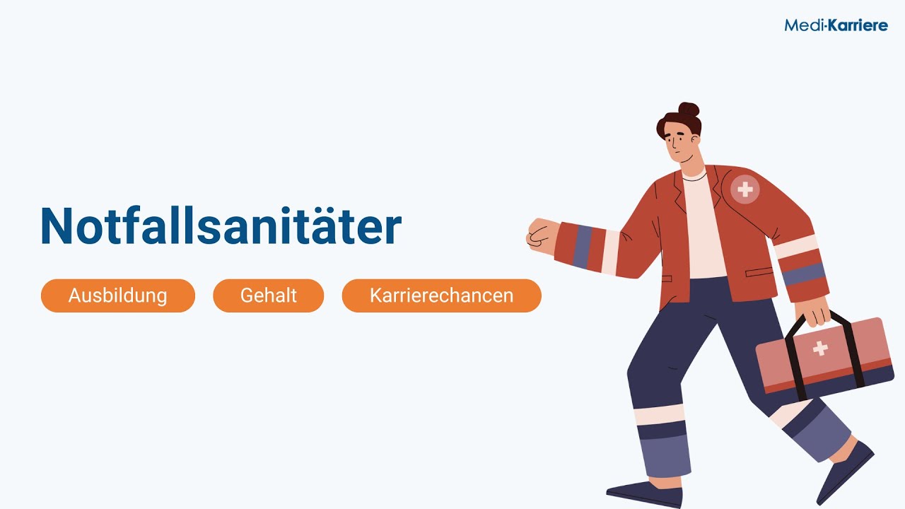 Notfallsanit&auml;ter &ndash; Aufgaben, Ausbildung und Gehalt