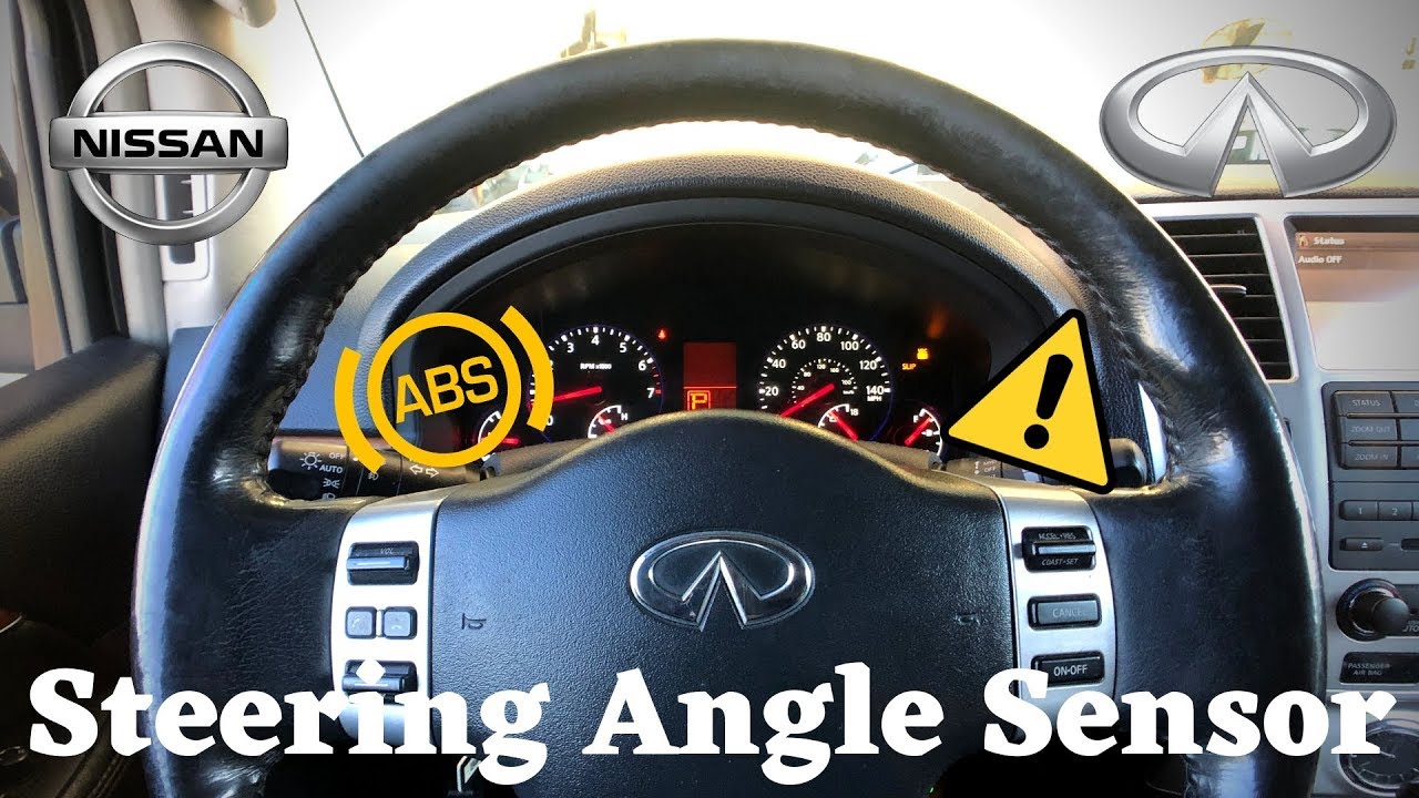 VDC and Slip Light On Infiniti QX56 | Steering Angle Sensor