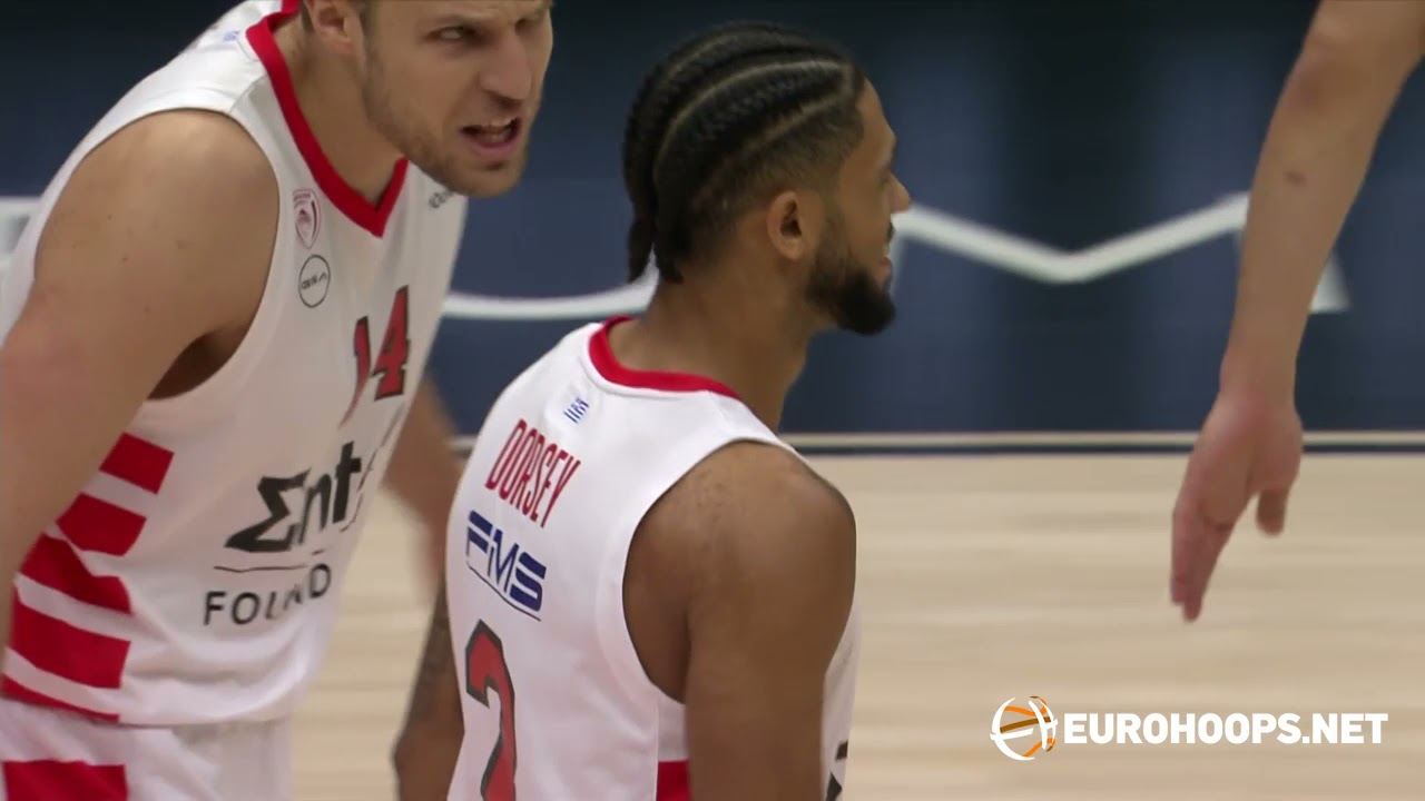 AX Armani Exchange Mila-Olympiacos Piraeus 72-93: Tyler Dorsey (14 points)