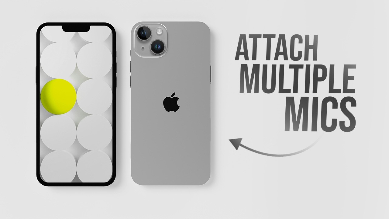 How to Attach Multiple Mics to iPhone (explained)