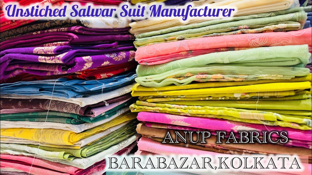 Barabazar Barabazar Salwar Suit Wholesale Market | Salwar Suit Piece Wholesaler in Kolkata | 