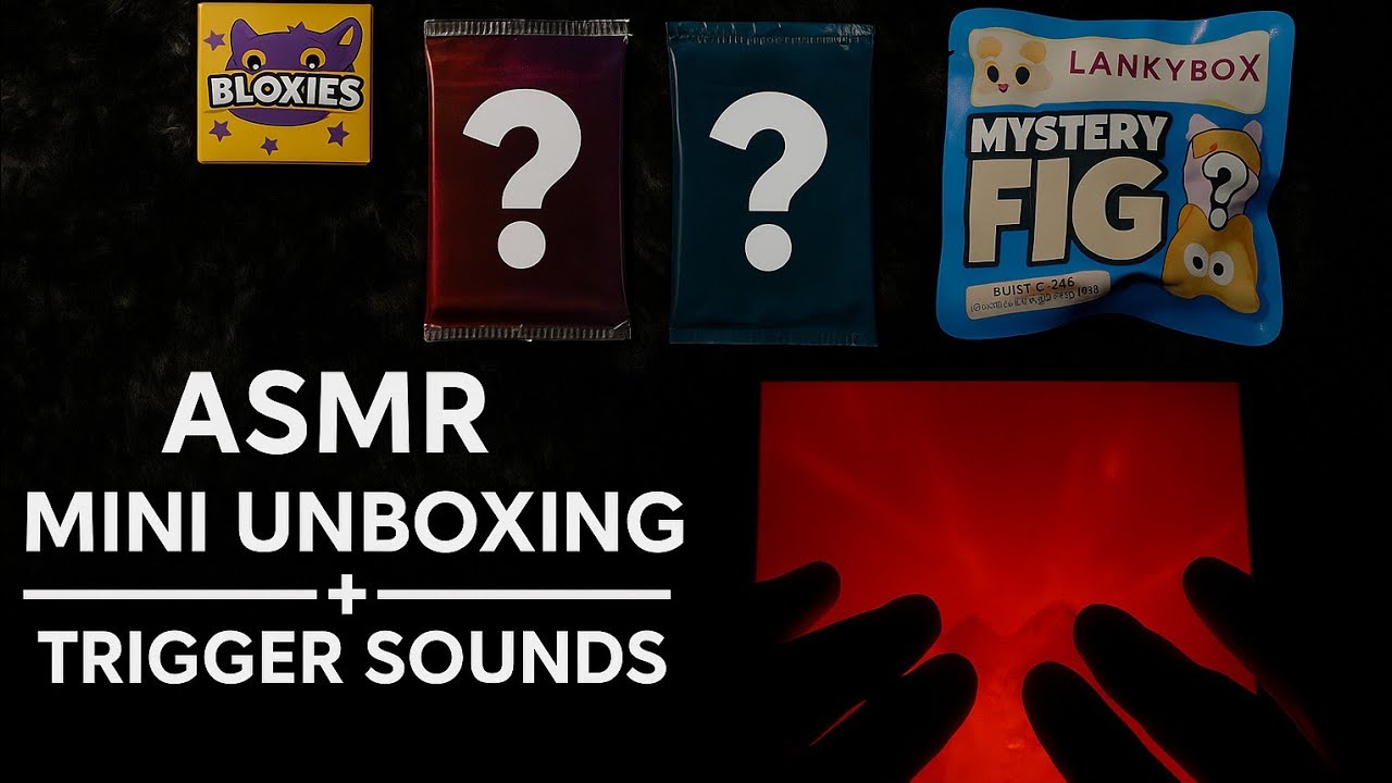 ASMR Mystery Mini-Unboxing✨️😴 