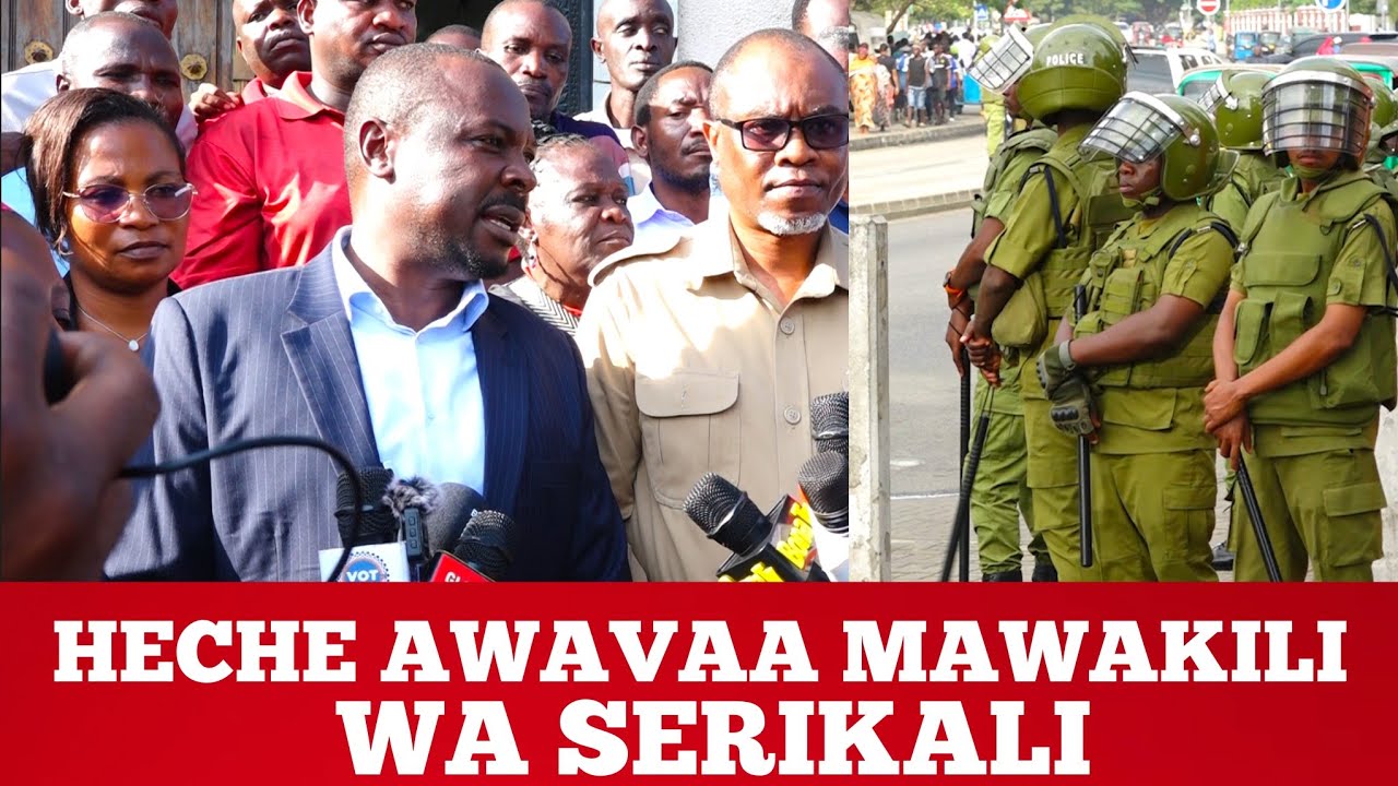 JOHN HECHE AWAVAA MAWAKILI WA SERIKALI KESI YA TUNDU LISSU