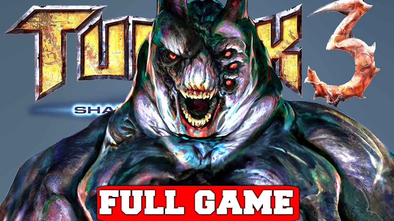 Turok 3: Shadow of Oblivion Remastered Full Game Gameplay Walkthrough No Commentary (PC)