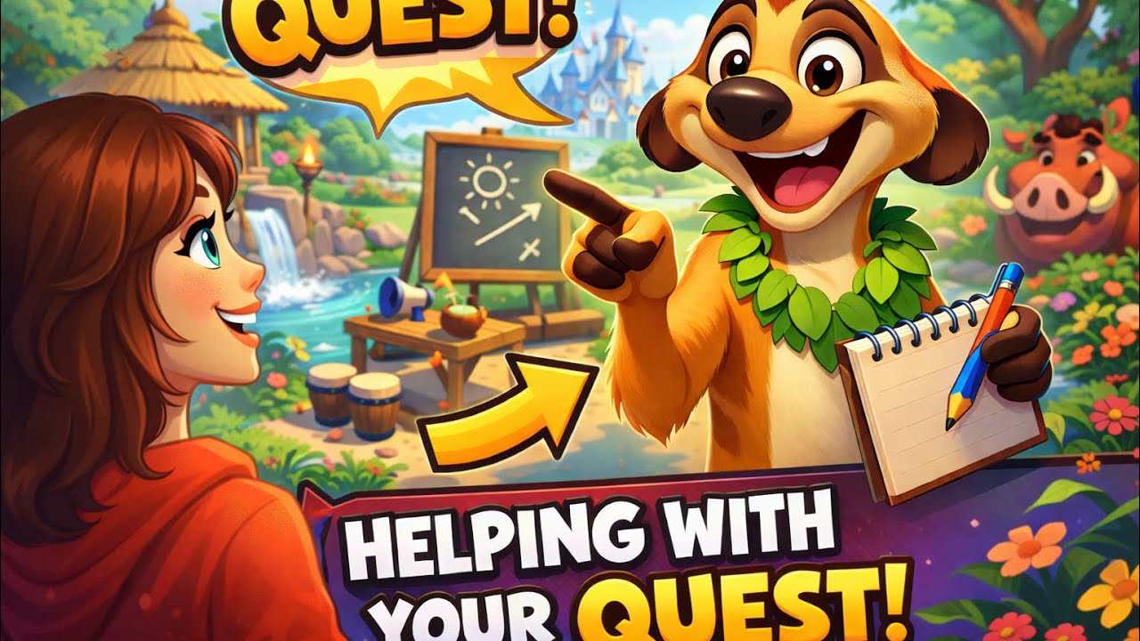 A Change of Pace: Helping Timon with His Talk Quest