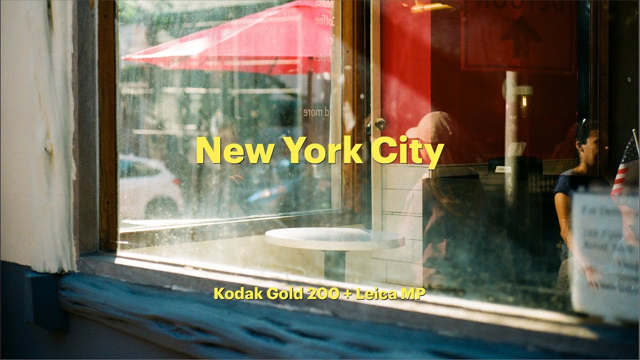 Shooting film in New York City with Kodak Gold 200 + Leica MP