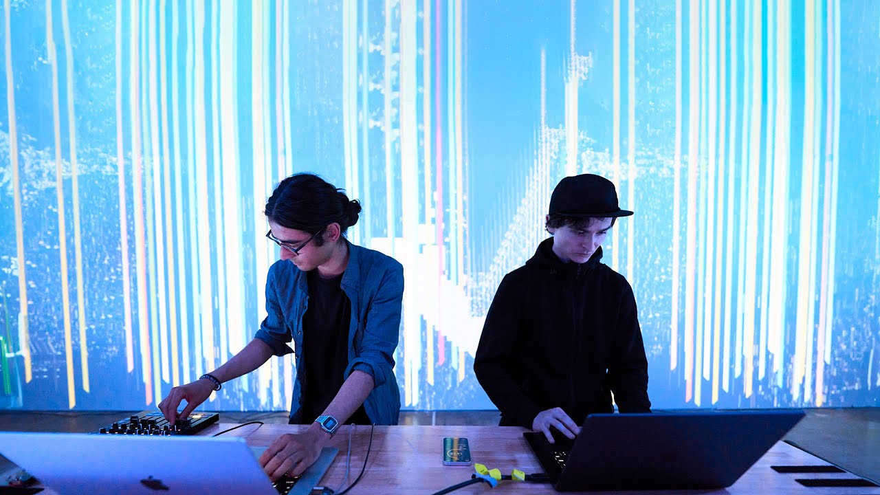 Livecode AV Set: Don Hanson & Dan Gorelick at dadaLab, Austin TX