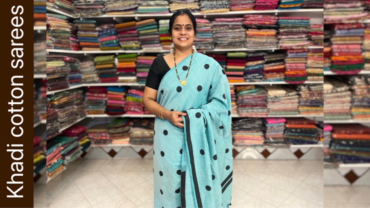 Khadi cotton Sarees| Apavaranam| 30 March 2026 