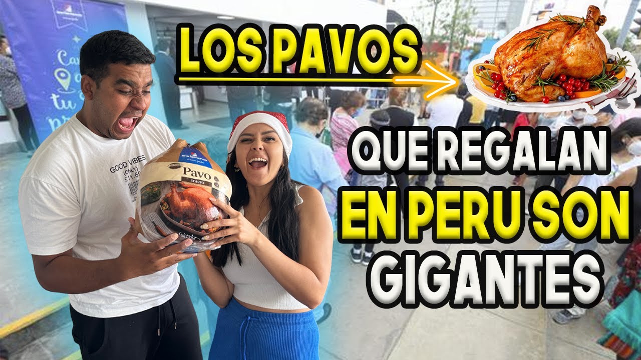 Buscando el PAVO PARA MI CENA DE NAVIDAD EN PERÚ, REGALAN PAVOS /Antonella Caruci