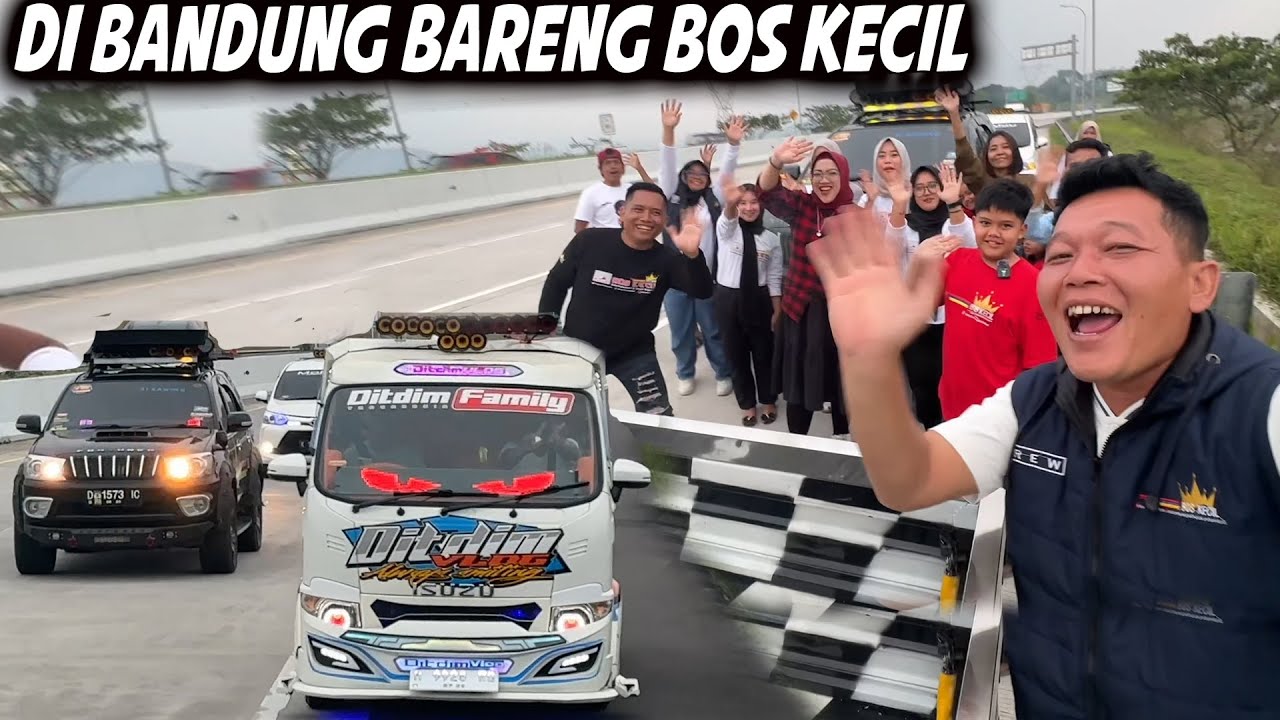 DI BANDUNG BARENG BOS KECIL DAN TEAM!!
