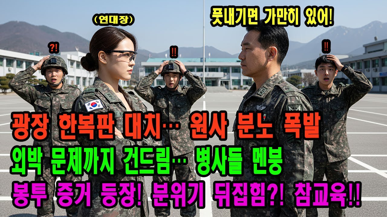 707특임대 출신 최연소 연대장 얕봤던 주임원사… ‘봉투’ 등장하자 표정 붕괴! 헌병 연행각!