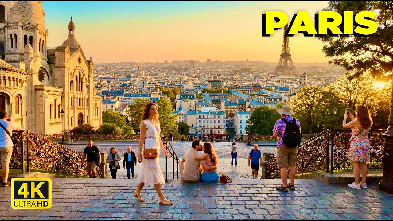 🇫🇷 05 MARCH 2026 Paris Walk 4K60 fps ☀️ Sunrise in Montmartre