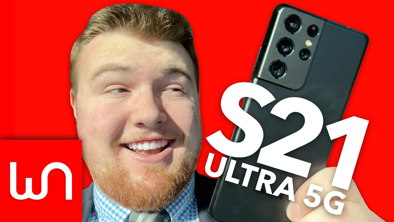 GALAXY S21 ULTRA 5G In Phantom Black Unboxing!