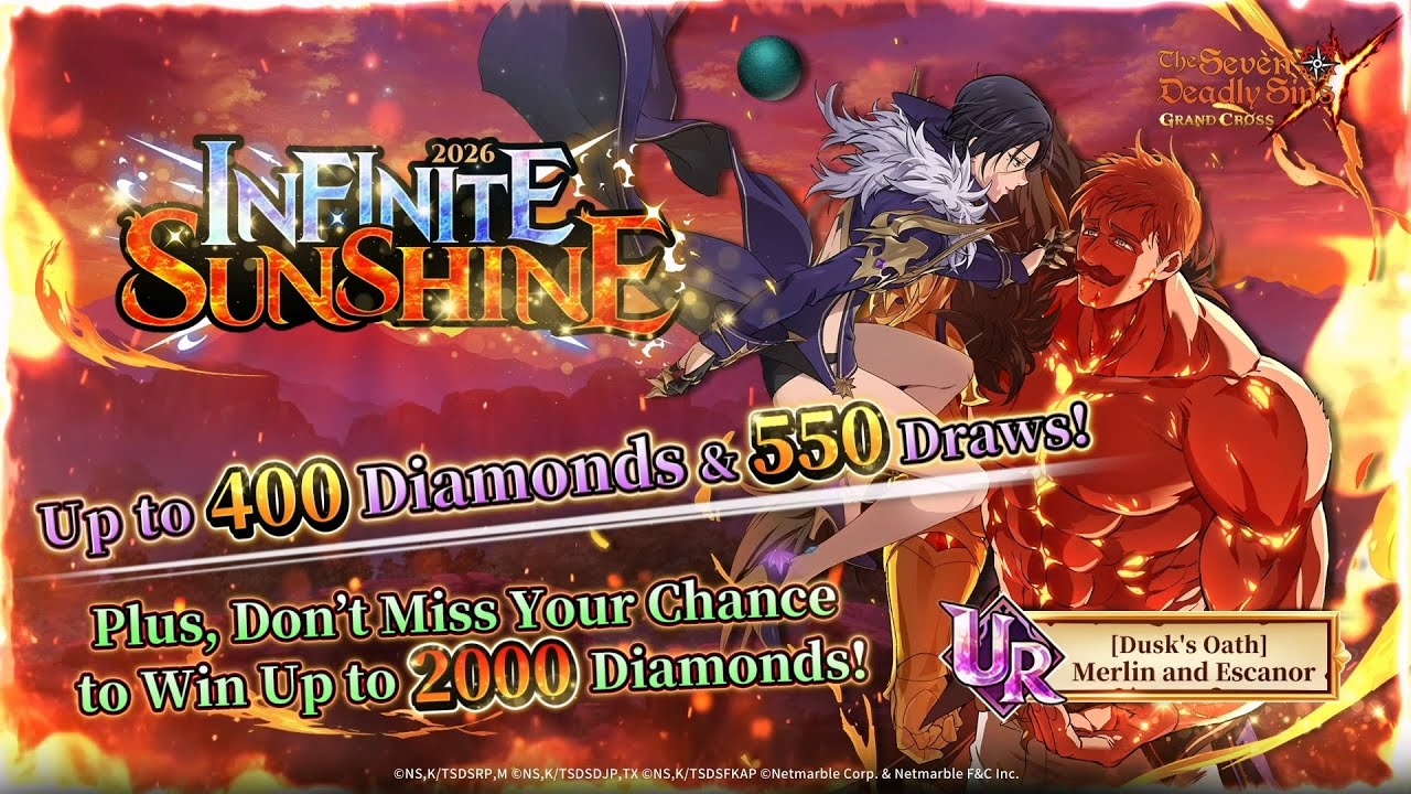 [7DS] New Year Fes 2026: Infinite Sunshine Update Overview