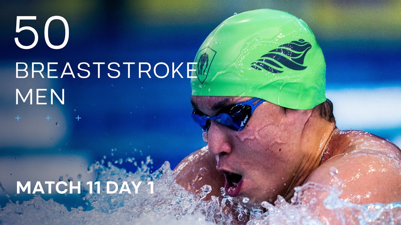 ISL SEASON 3 | MATCH 11 DAY 1 Men&rsquo;s 50m Breaststroke