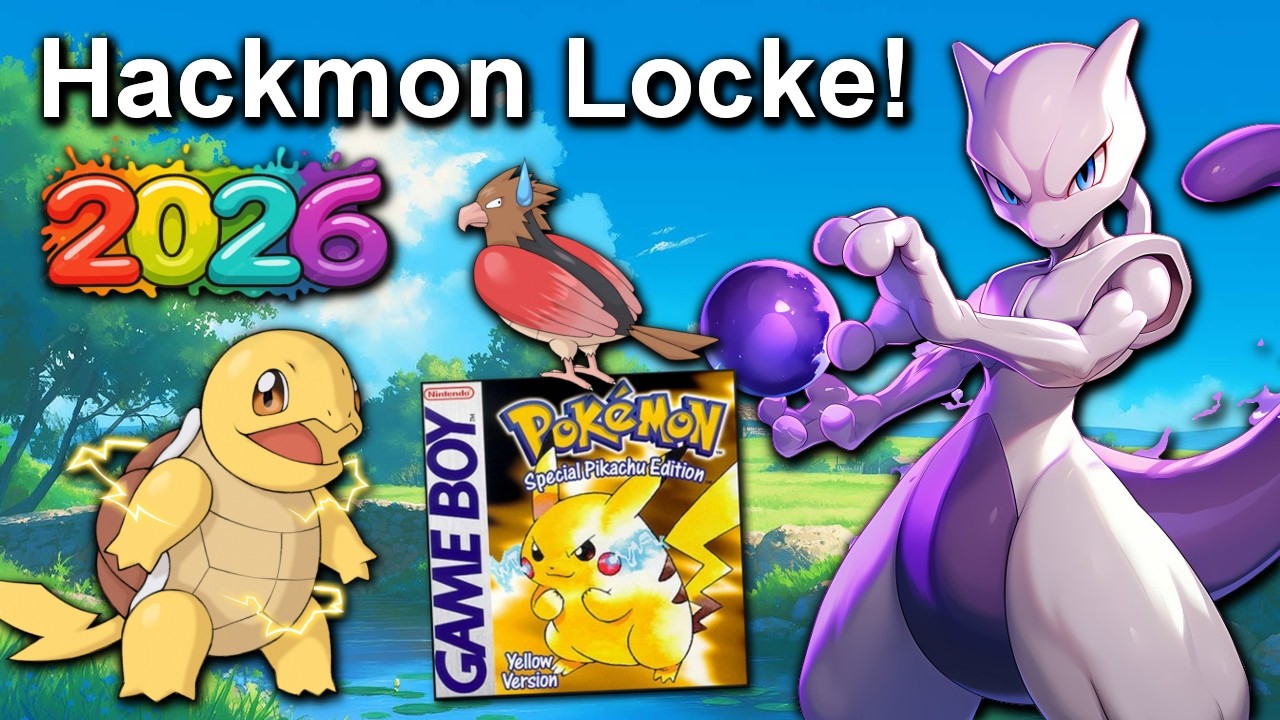 Die HACKMON SURVIVAL Locke im Kampf durch ALLE guten Pokemon Spiele! (Pokemon Gelb)