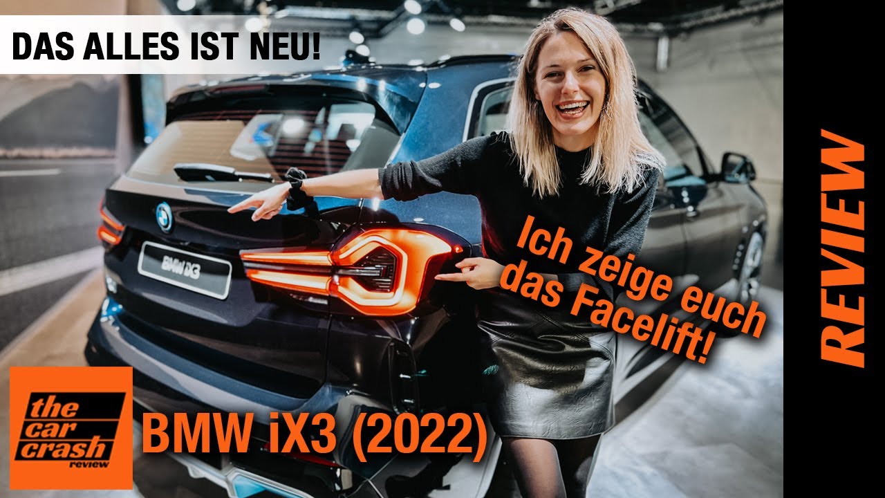 BMW iX3 (2022) Das ist alles NEU am Elektro-Facelift! Review | Test | Reichweite | LCI | Impressive