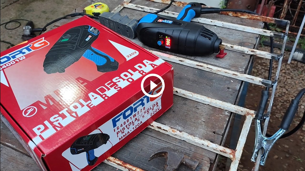 Inversora de Solda MMA 120A Port&aacute;til 220V FORTGPRO-FG4001W _ parte 01