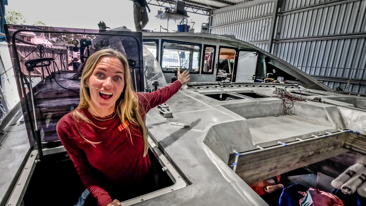 Most Boats Don&rsquo;t Have This Many 😮 Aluminum Catamaran Build Pt. 59