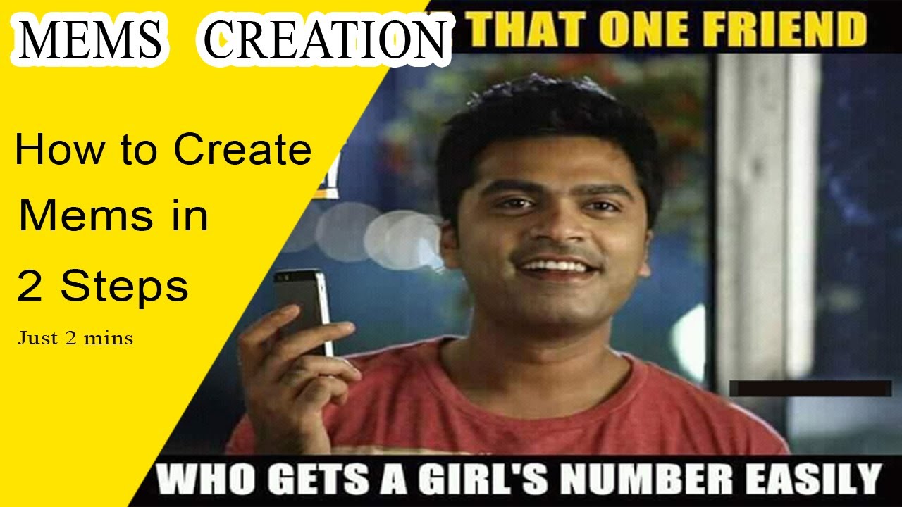 How to Create Tamil Memes in 2 Steps - 2 min !