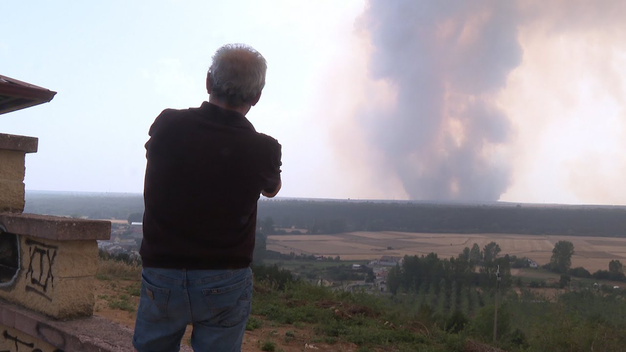 Incendio en la Montaña Palentina: 6.000 hectáreas arrasadas y pueblos evacuados