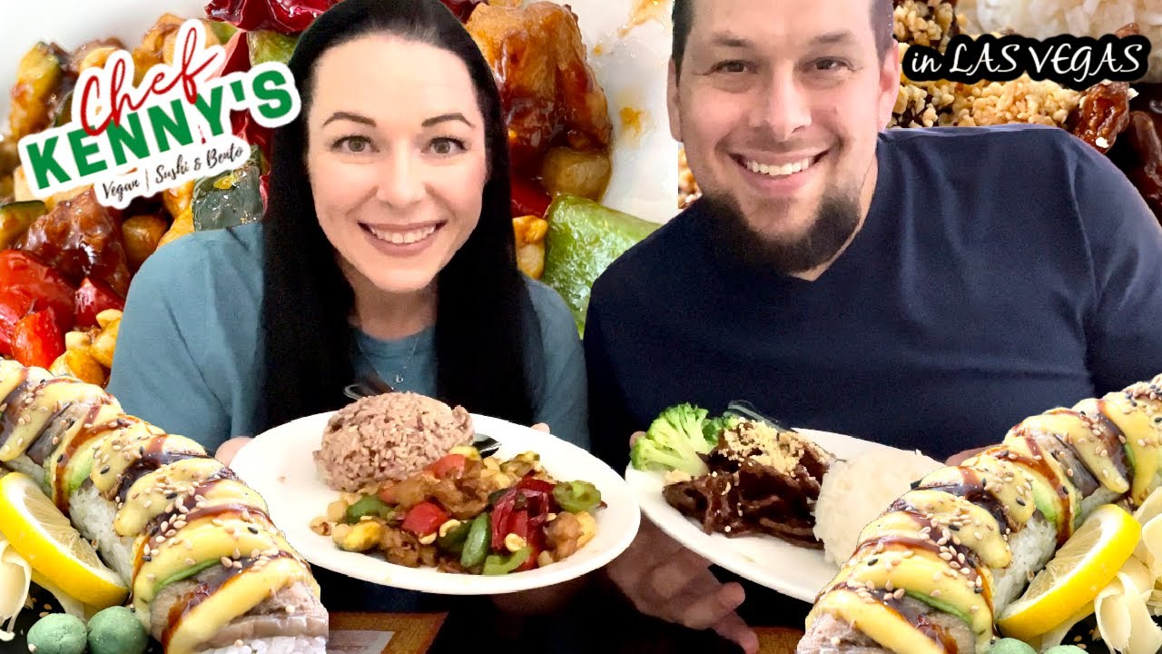 Chef Kenny's VEGAN Restaurant Review! First Time Here! | EAT WITH US! | #chefkennyslasvegas