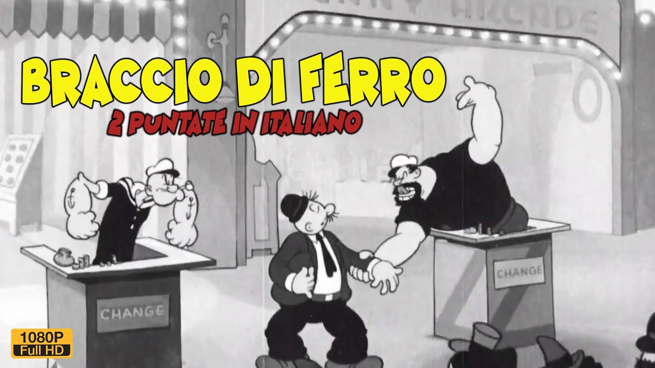 BRACCIO DI FERRO 💪⚓COMPILATION 2 PUNTATE⚓💪 EPISODI IN ITALIANO