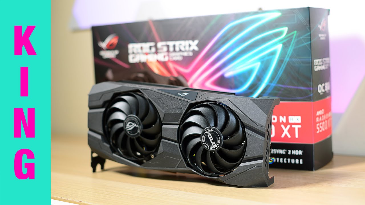 ROG Strix Radeon RX 5500 XT Gaming Review | Also works eGPU for MacBook Pro 13 | The Best RX 5500 XT