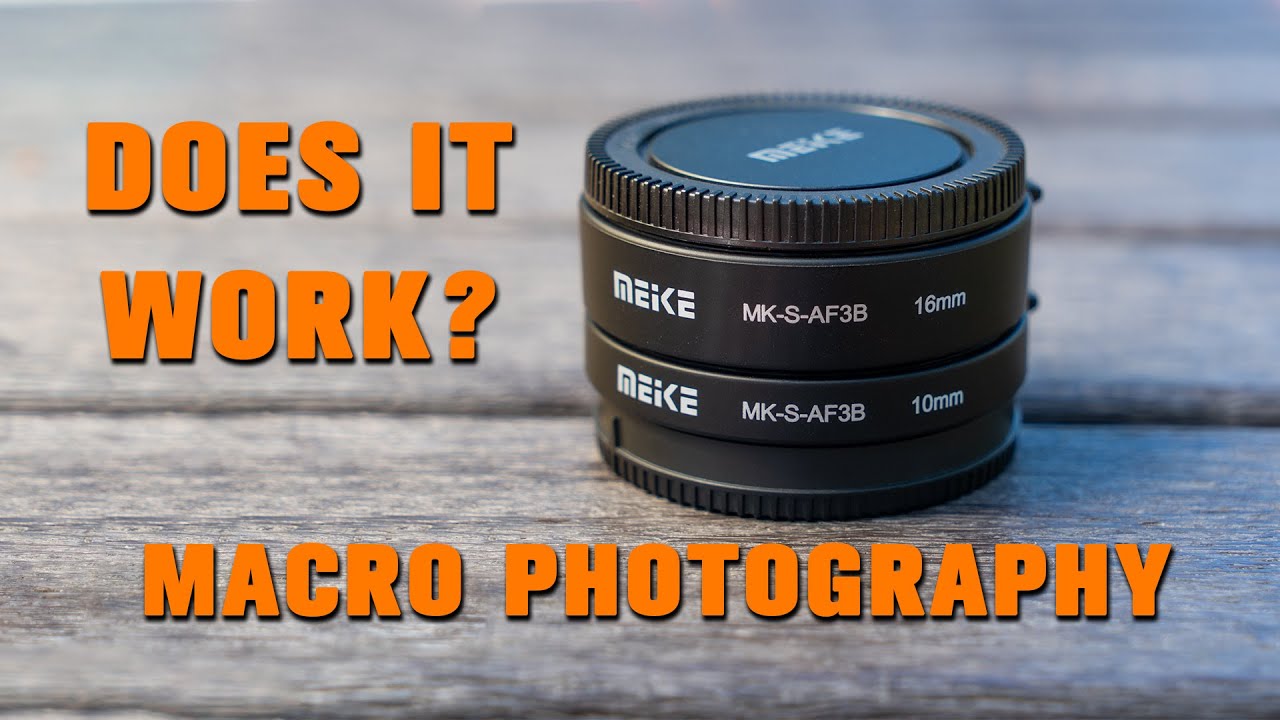 MACRO PHOTOGRAPHY - MEIKE Extension Tube Adapters Review (samples)